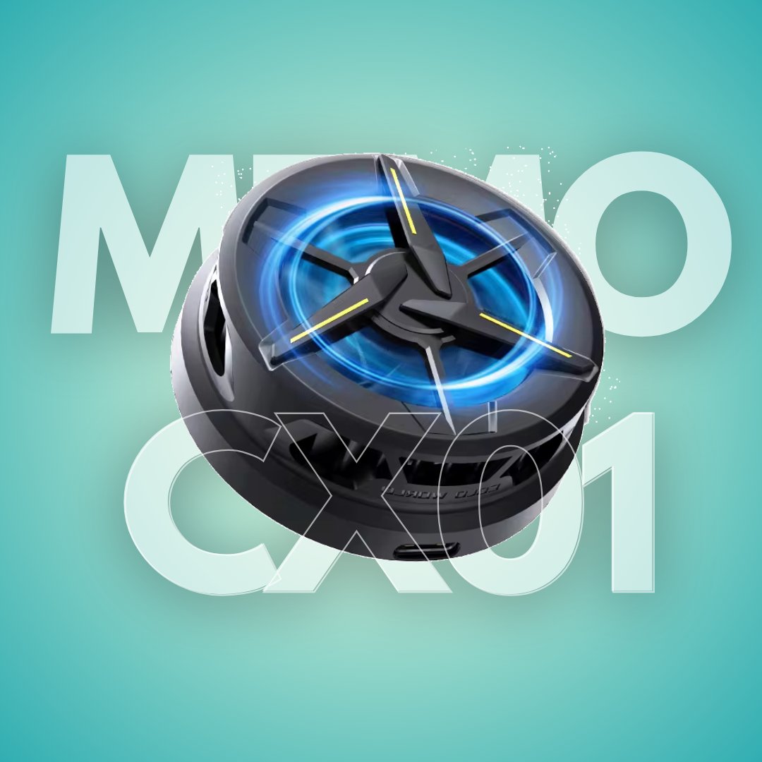 MEMO Cooling fan with Gaming Handfree