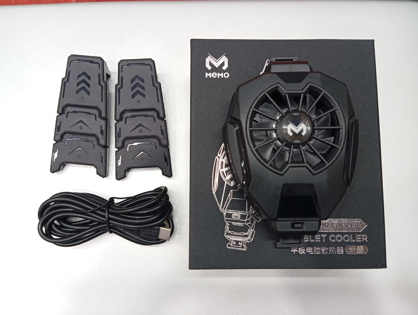 Memo Cooling Fan Case DL05 for tablet_ For PUGB tablet Cooler for Tab